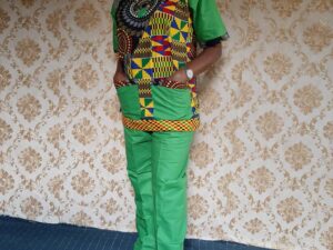 ANKARA PRINT SCRUB COMPLETE SET