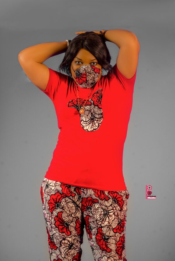 ANKARA THEMED T-SHIRTS & BOTTOMS (COMPLETE SET)